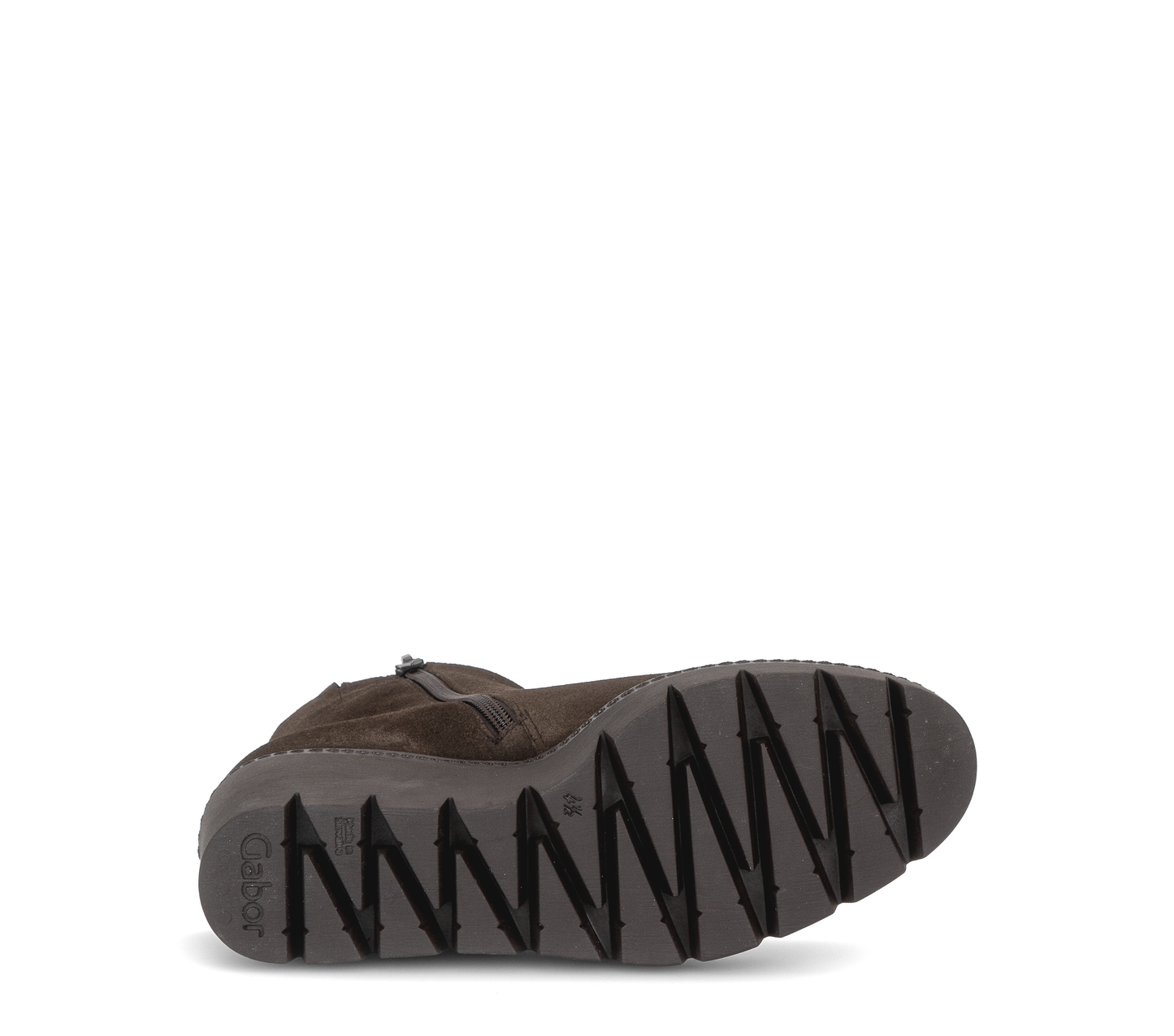 Gabor 8045.01.006 Mocca Brown Suede Wedge Ankle Boots