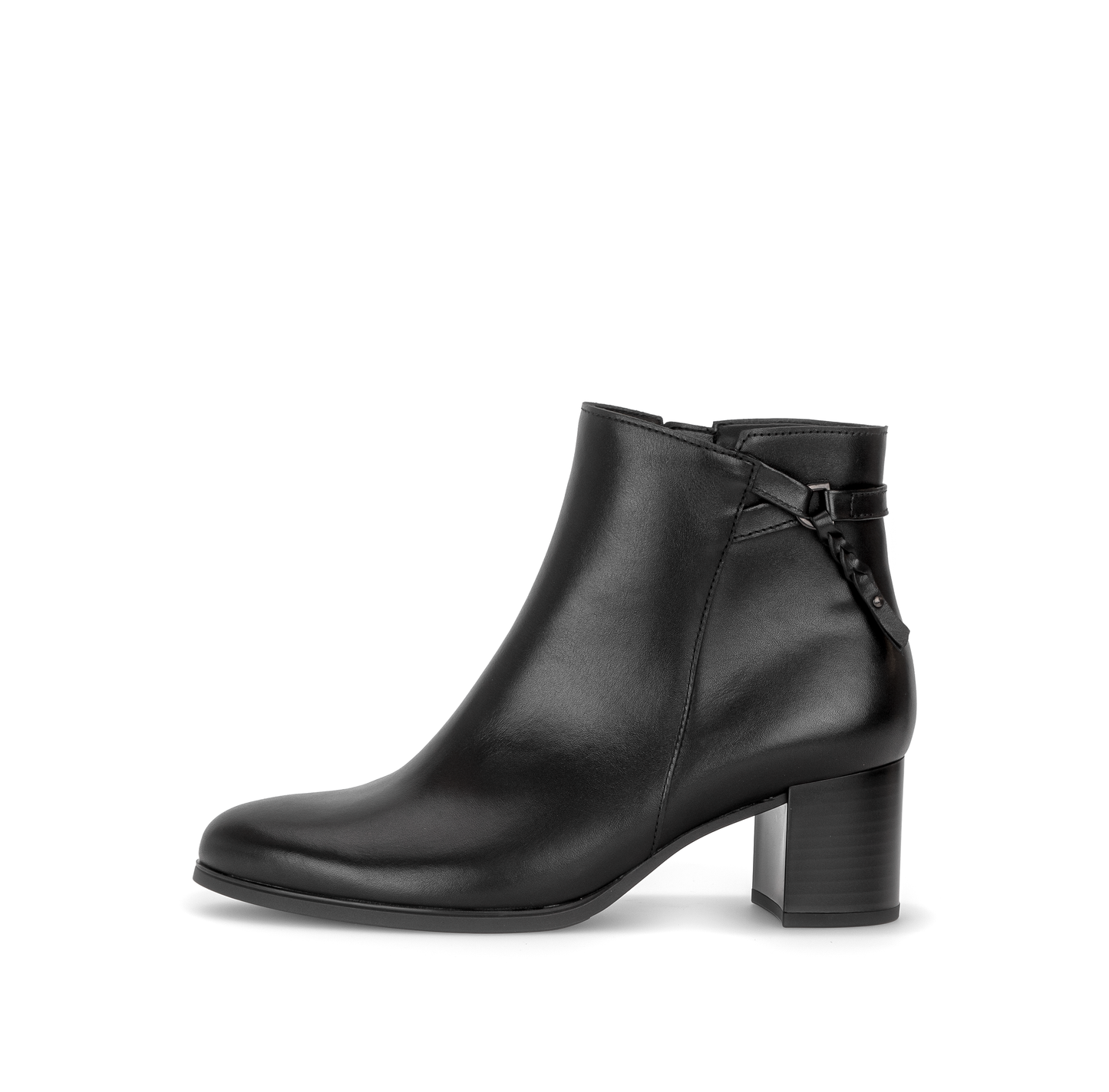 Gabor 8053.01.001 Black Block Heel Boots