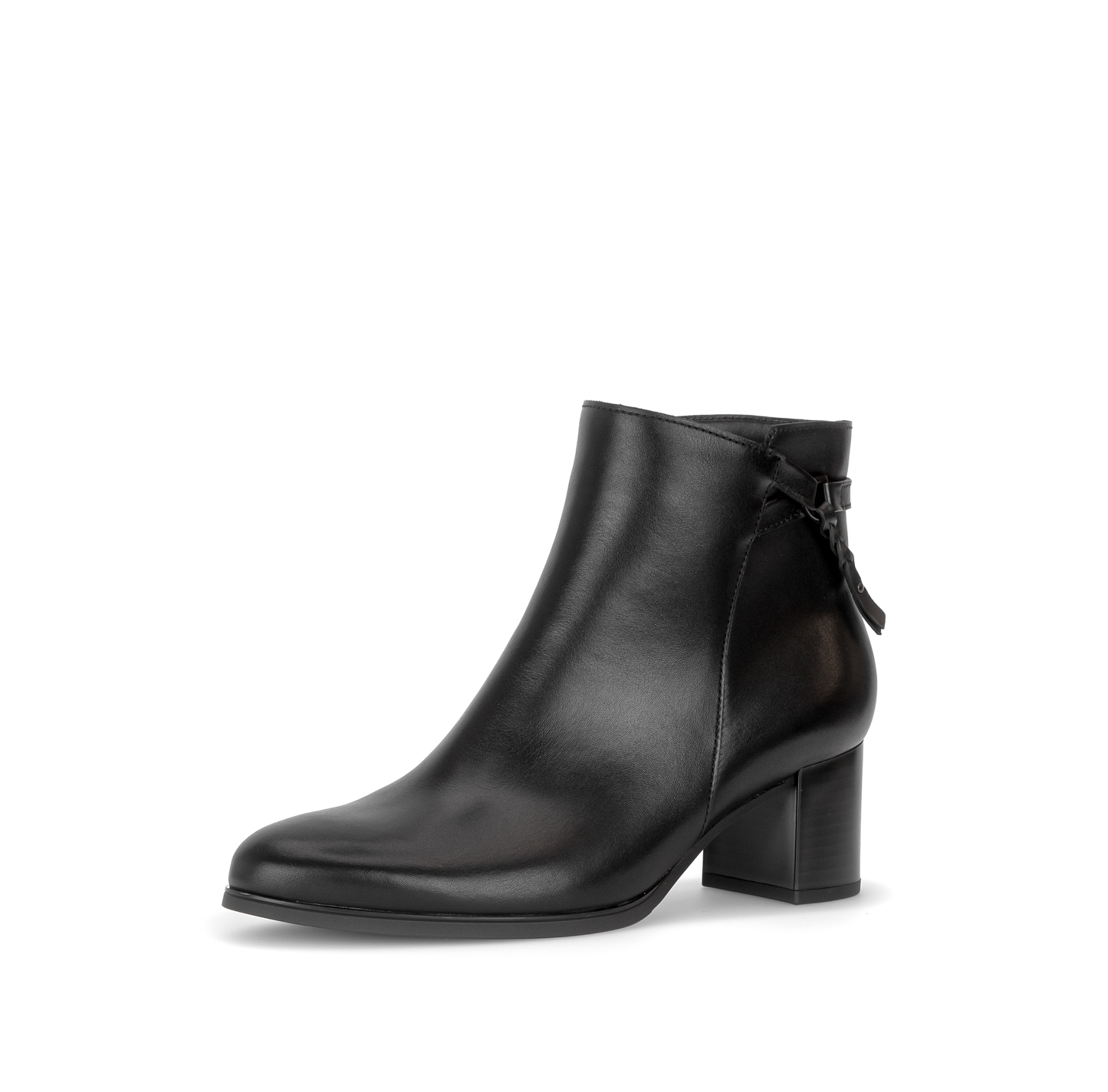 Gabor 8053.01.001 Black Block Heel Boots