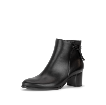 Gabor 8053.01.001 Black Block Heel Boots