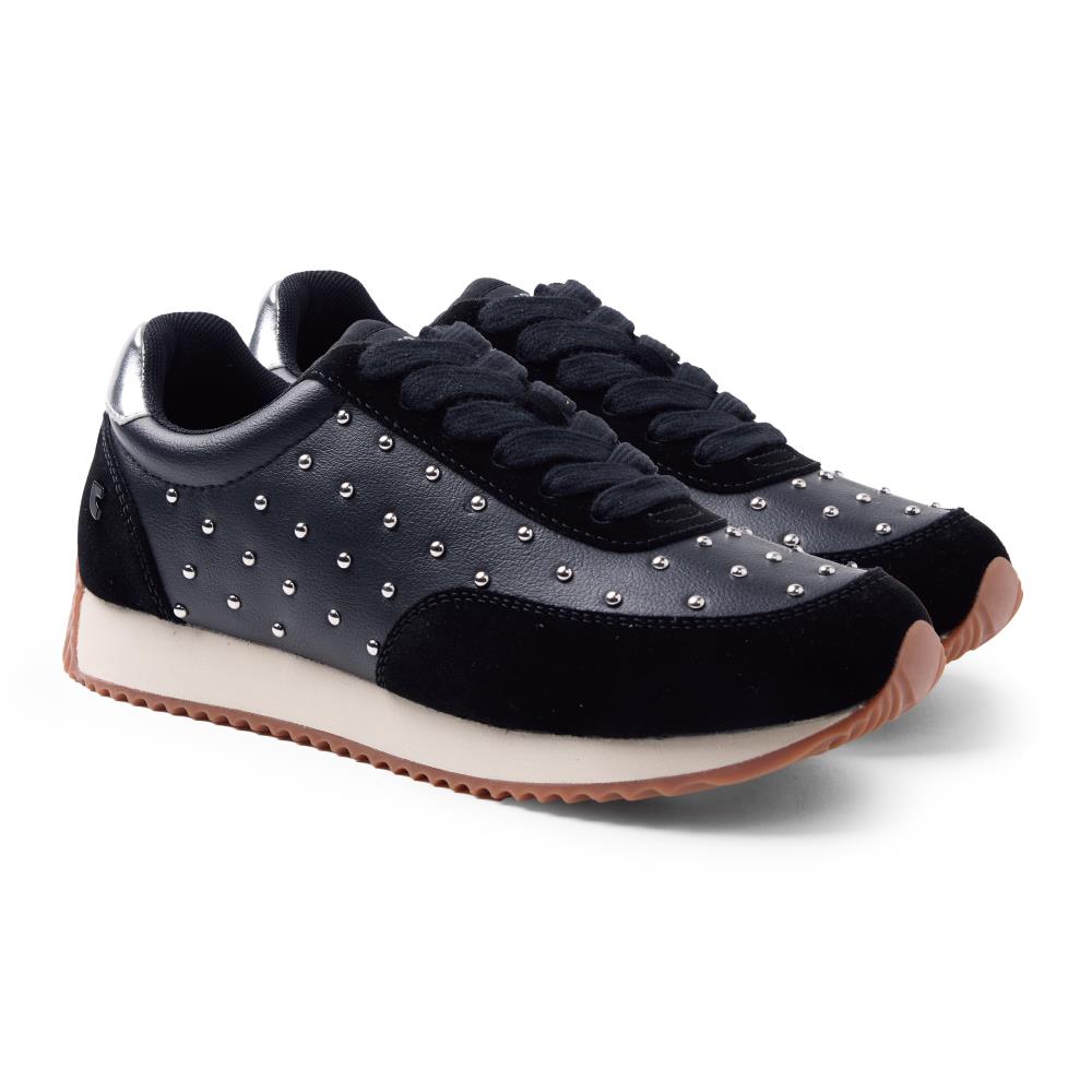 Gioseppo 80657-80657 Black Stud Trainers