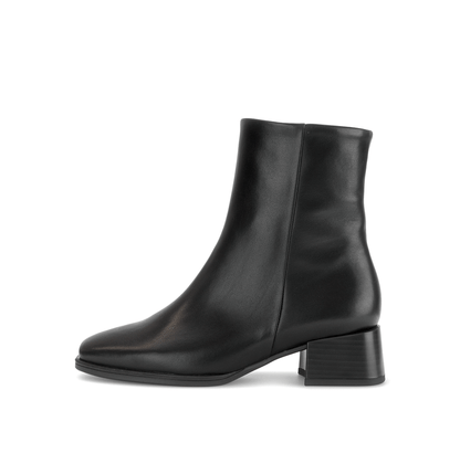 Gabor Comfort 8067.01.001 Black G Fit Block Heel Ankle Boots