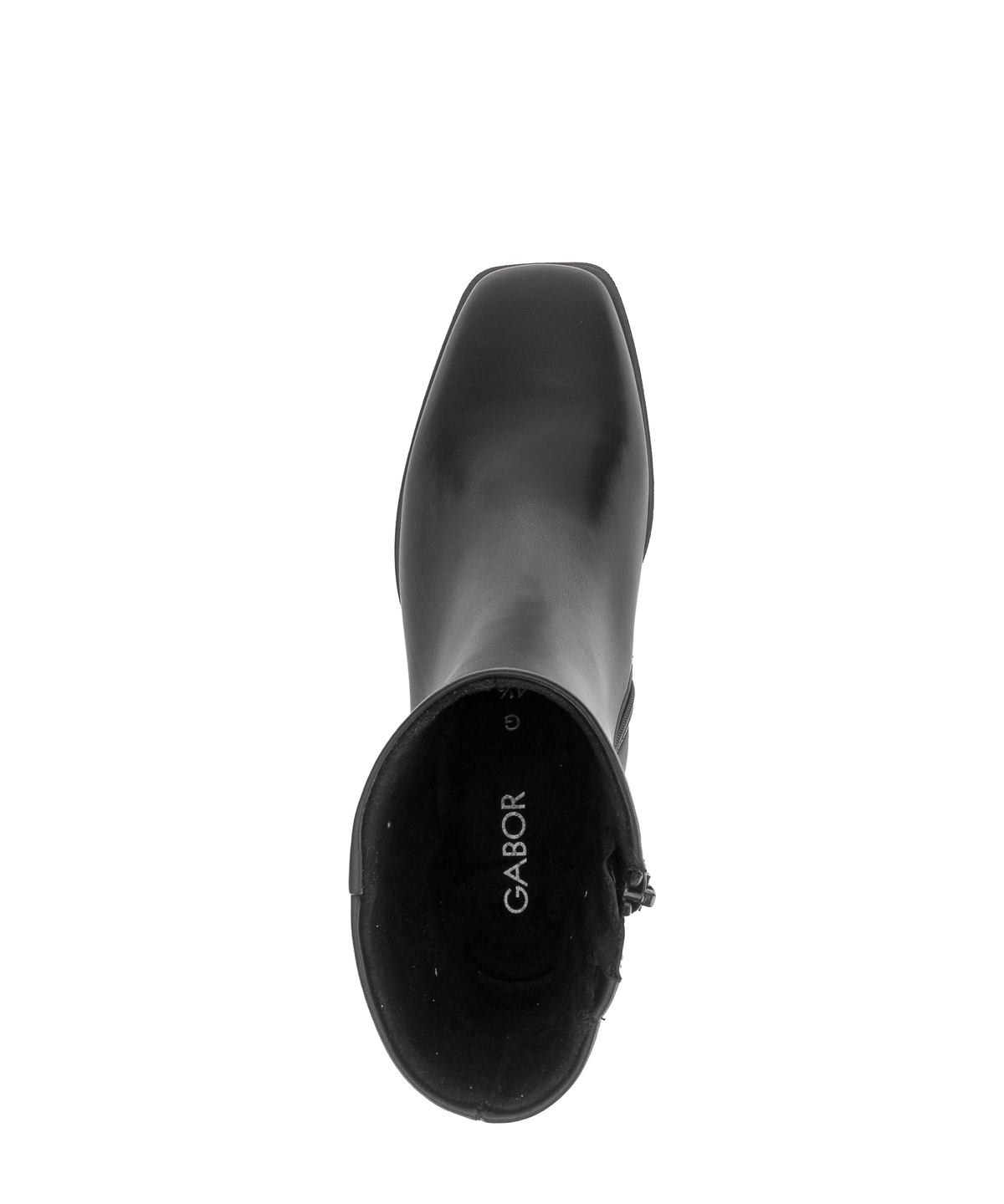 Gabor Comfort 8067.01.001 Black G Fit Block Heel Ankle Boots