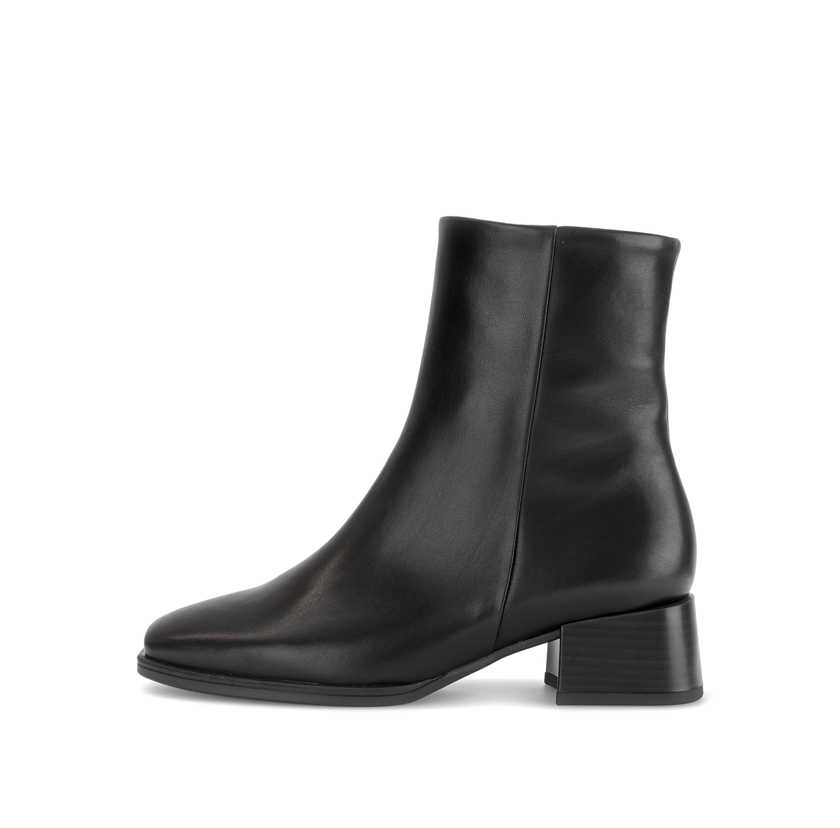 Gabor Comfort 8067.01.001 Black G Fit Block Heel Ankle Boots