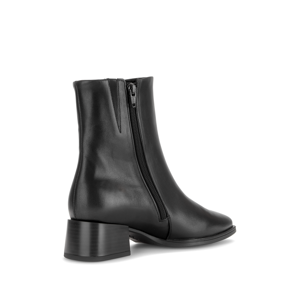 Gabor Comfort 8067.01.001 Black G Fit Block Heel Ankle Boots