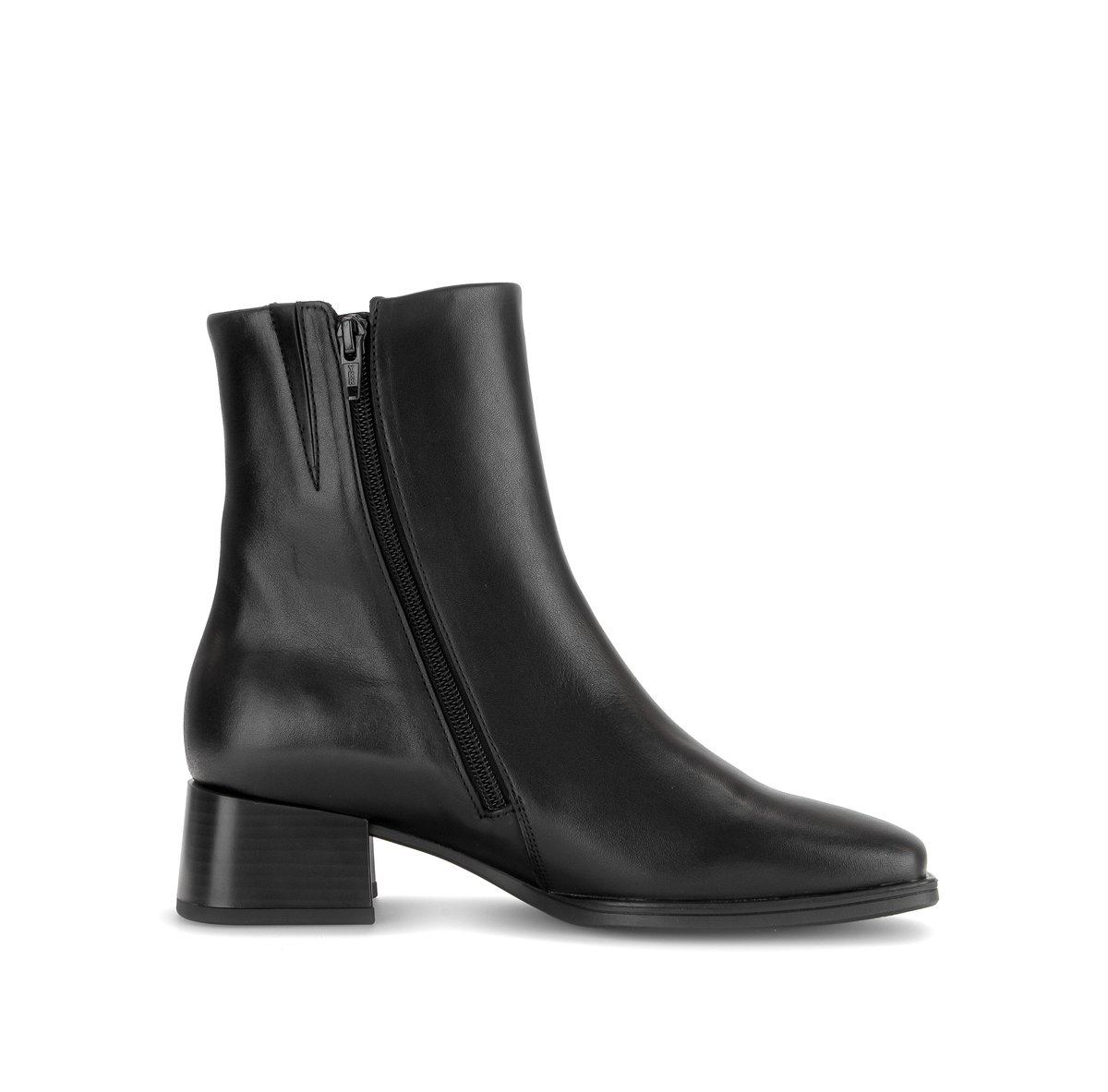 Gabor Comfort 8067.01.001 Black G Fit Block Heel Ankle Boots