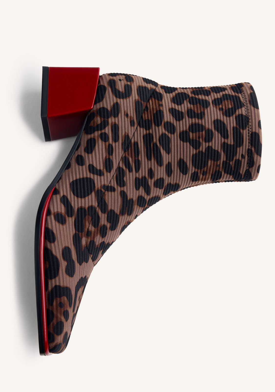 Gioseppo 80683-80683 Leopard Print Ankle Sock Boots