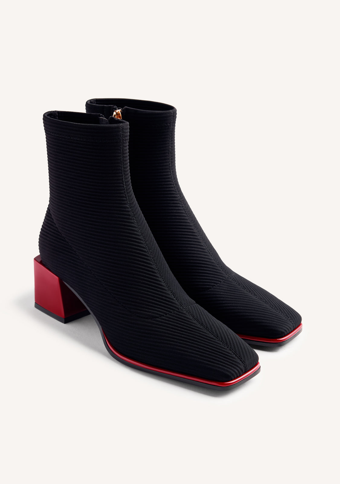 Gioseppo 80683-80683 Black Ankle Sock Boots