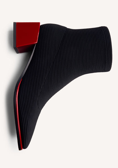 Gioseppo 80683-80683 Black Ankle Sock Boots