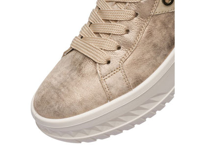 Ara 12-46709 05 Monaco 2.0 H Fit Beige Metallic & Black Sneakers