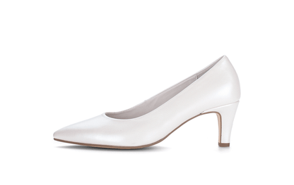 Gabor Comfort 81.390.61 Off White/Pearl G Fit Heels