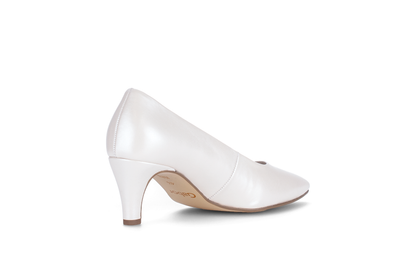 Gabor Comfort 81.390.61 Off White/Pearl G Fit Heels
