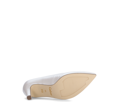 Gabor Comfort 81.390.61 Off White/Pearl G Fit Heels