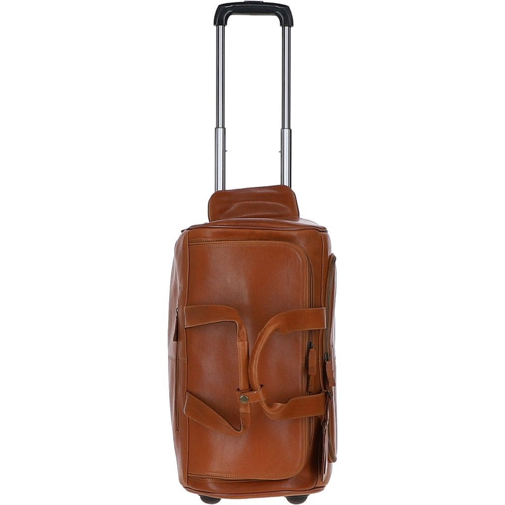 Ashwood Leather 8146 Wheeled Holdall Cow Temponado Tan