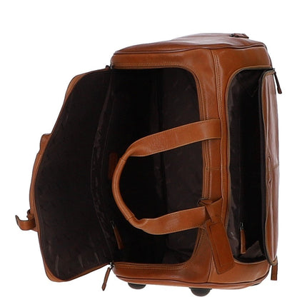Ashwood Leather 8146 Wheeled Holdall Cow Temponado Tan