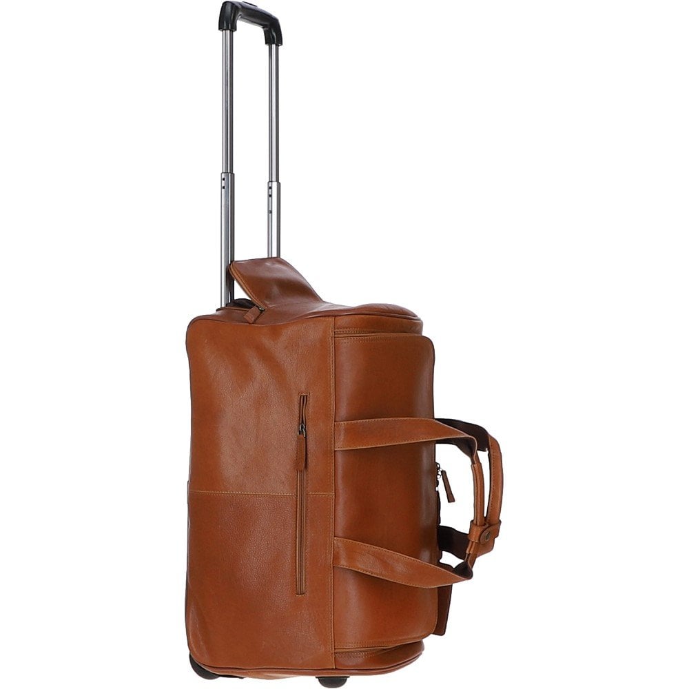 Ashwood Leather 8146 Wheeled Holdall Cow Temponado Tan