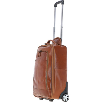 Ashwood Leather 8148 Temponado Tan Cow Weekend Trolley Bag