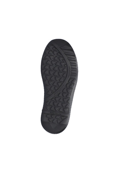 Waldlaufer 815M01 411 001 M Fit Ira Black Patent Lace & Zip Sneakers