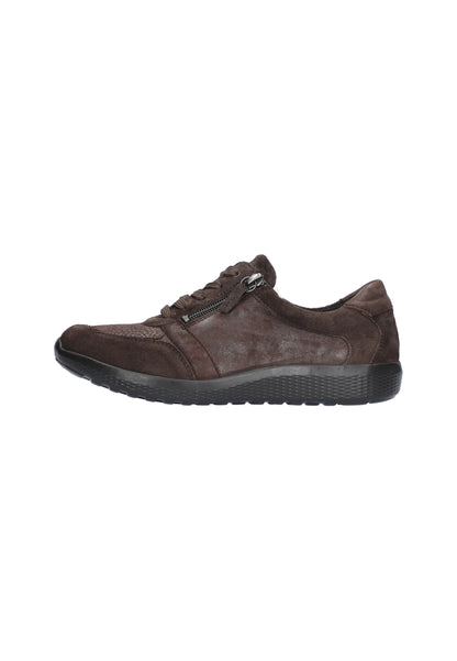 Waldlaufer 815M01 417 166 M-Ira Dark Brown Trainers with Zip
