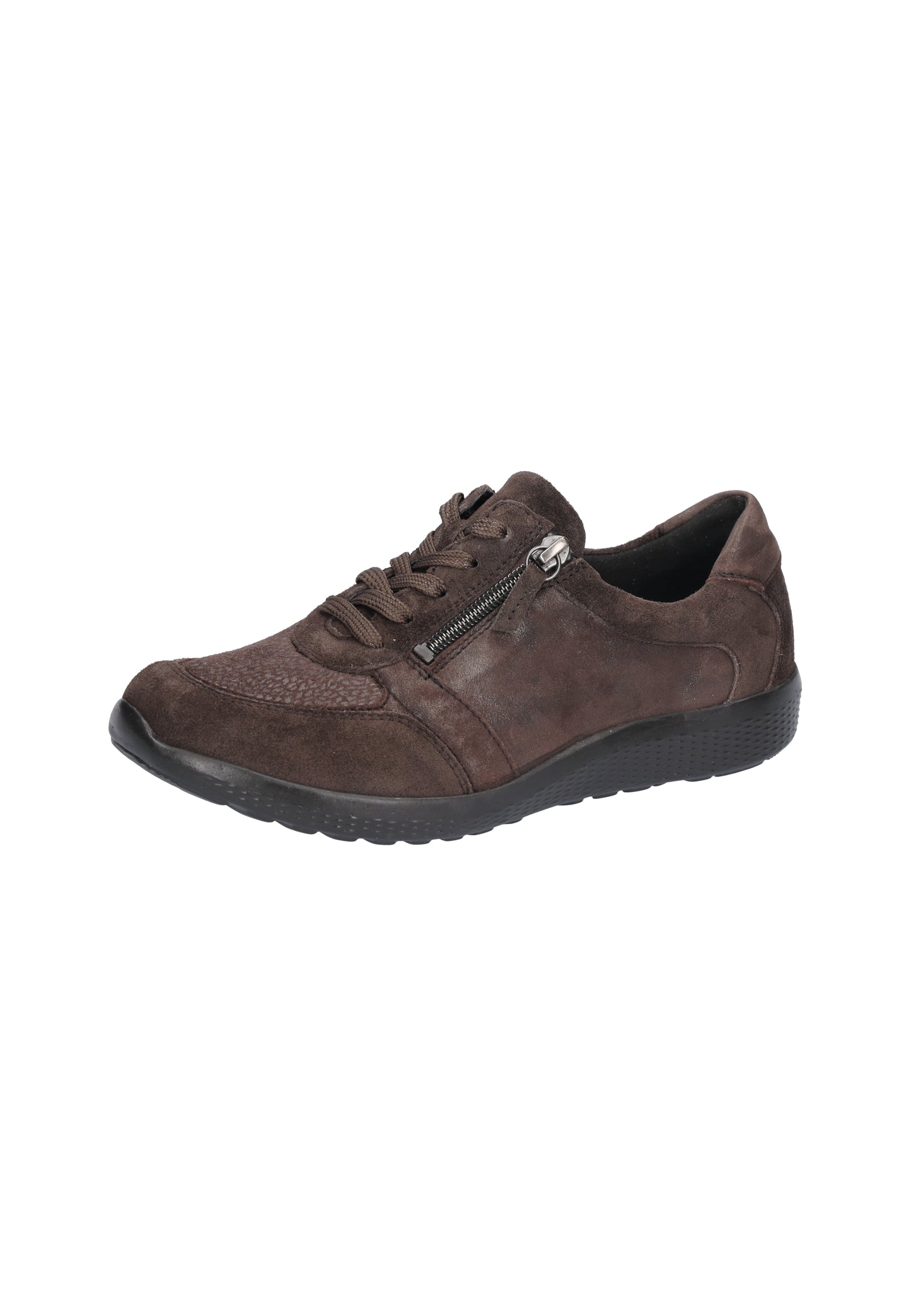 Waldlaufer 815M01 417 166 M-Ira Dark Brown Trainers with Zip