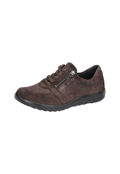 Waldlaufer 815M01 417 166 M-Ira Dark Brown Trainers with Zip