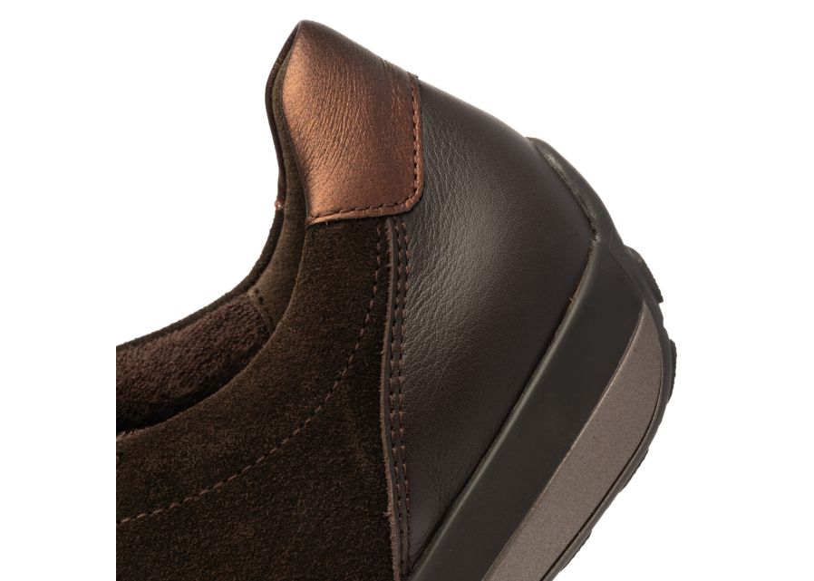 Ara 12-64587 23 Osaka Highsoft Cacao Moro Mocca Brown Suede H Fit Trainers