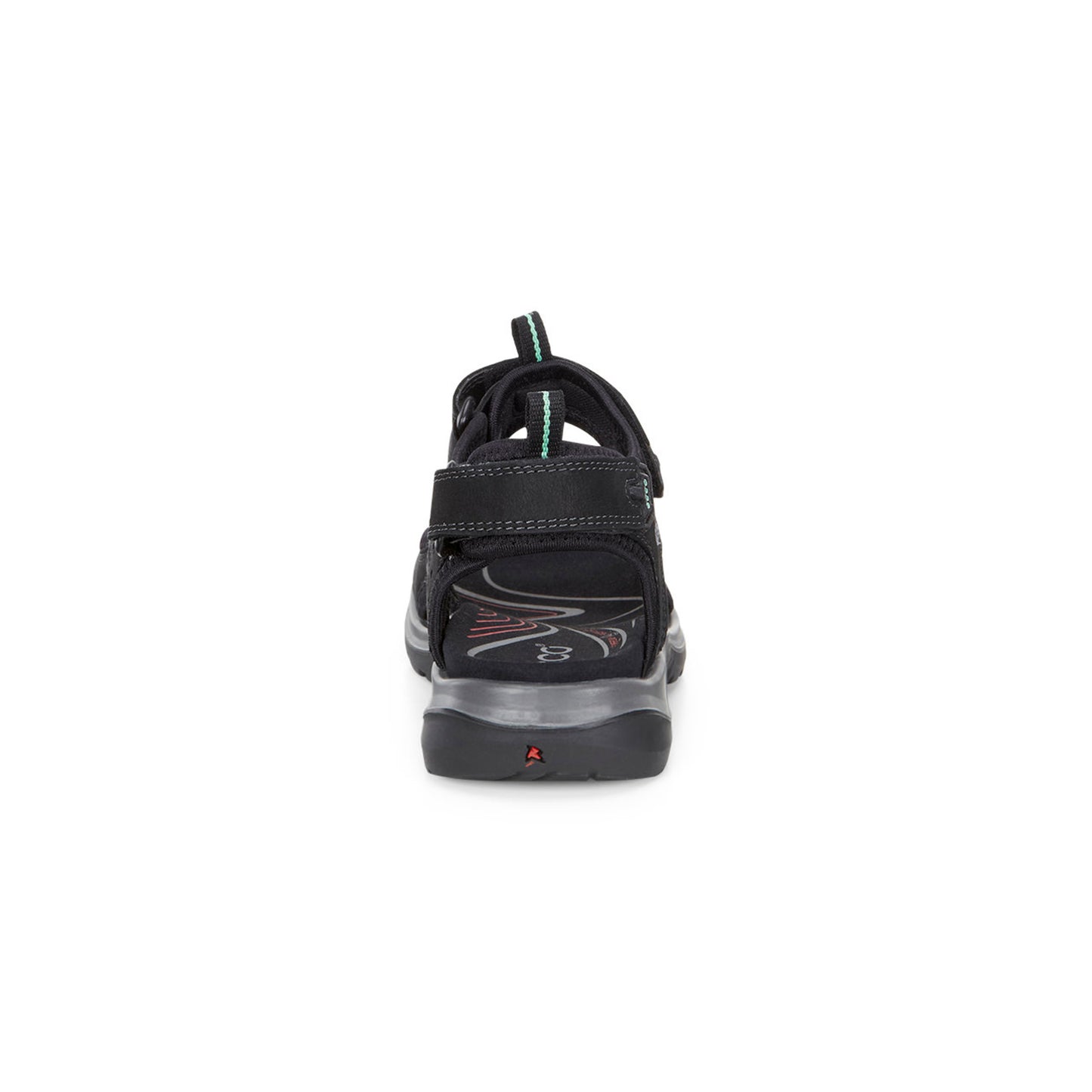 Ecco 822043 02001 Offroad Black Andes II Sandals