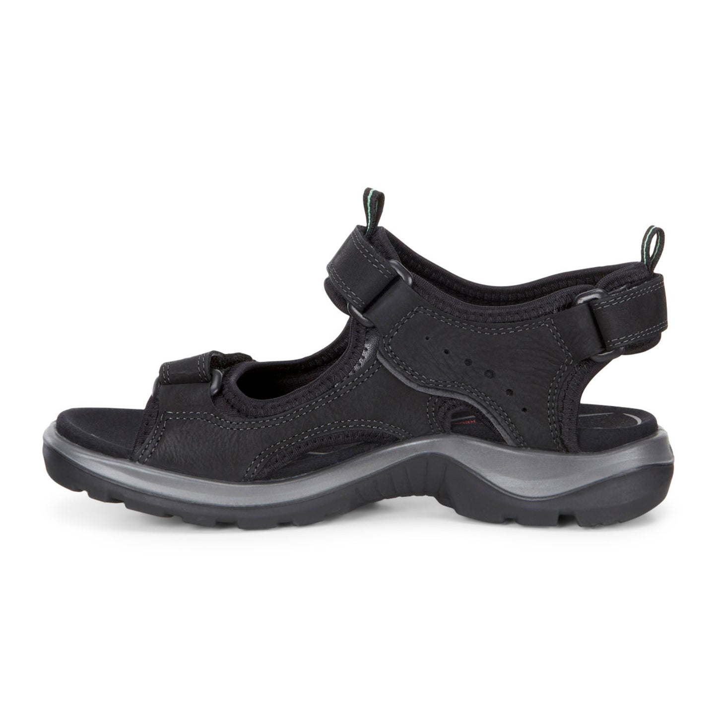 Ecco 822043 02001 Offroad Black Andes II Sandals