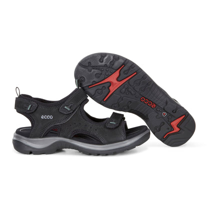 Ecco 822043 02001 Offroad Black Andes II Sandals