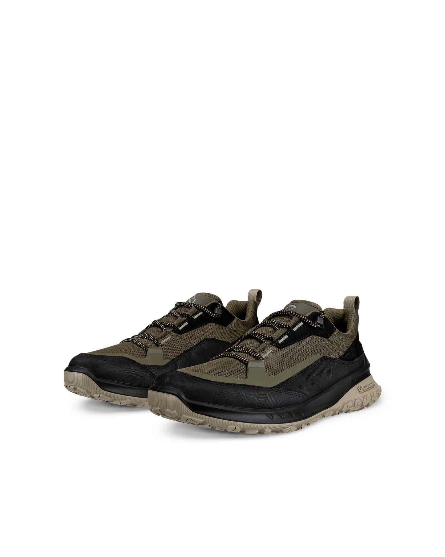 Ecco 824254 56665 ULT-TRN Khaki & Black Shoes