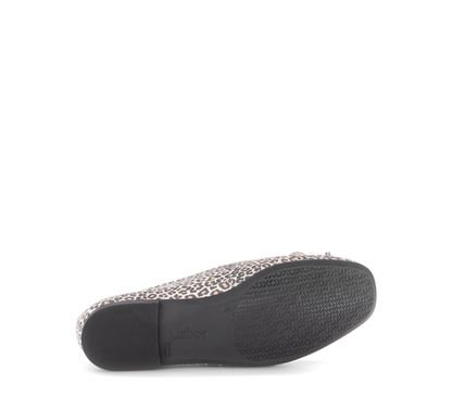 Gabor Comfort 82.611.80 Leopard Oak G Fit Slip On Shoes