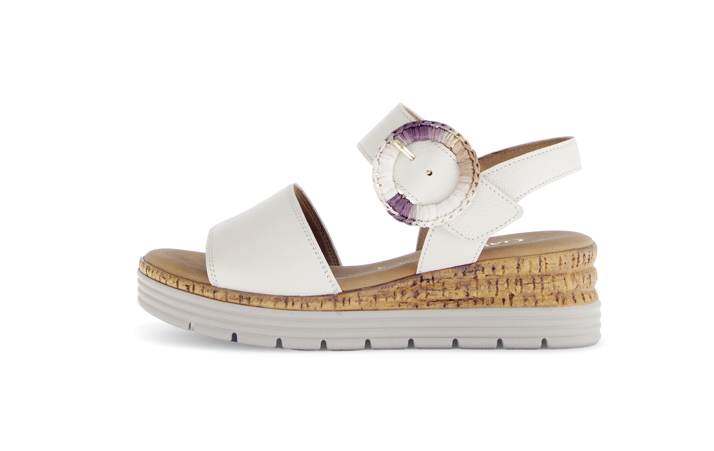 Gabor Comfort 82.706.52 Cream G Fit Slingback Sandals
