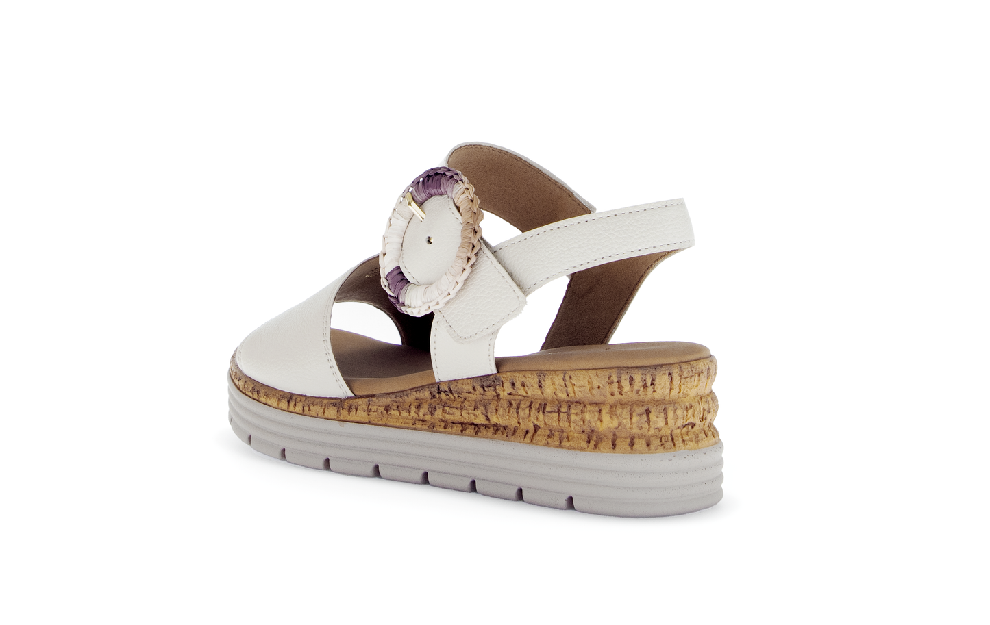Gabor Comfort 82.706.52 Cream G Fit Slingback Sandals