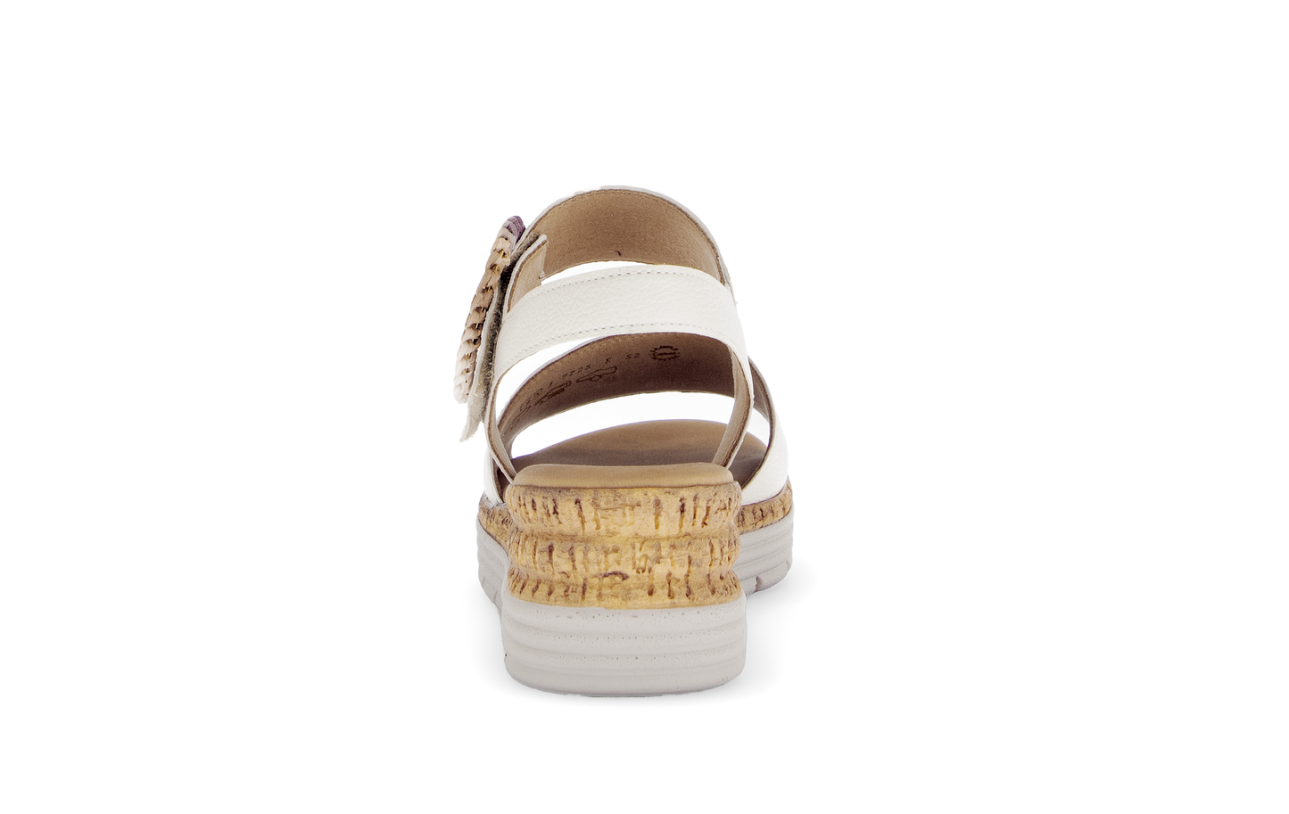 Gabor Comfort 82.706.52 Cream G Fit Slingback Sandals