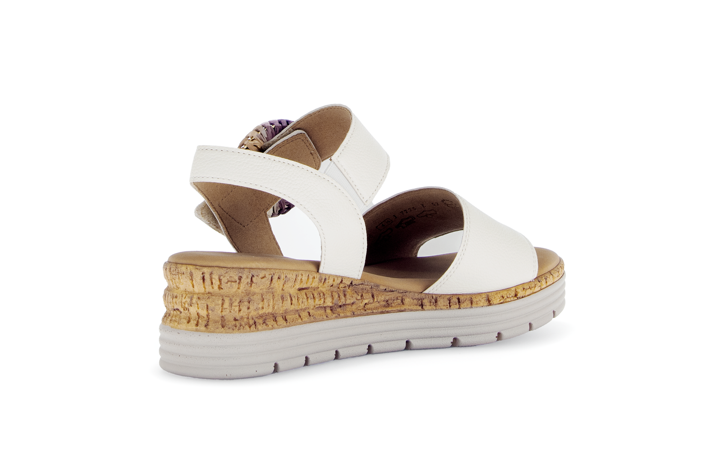 Gabor Comfort 82.706.52 Cream G Fit Slingback Sandals