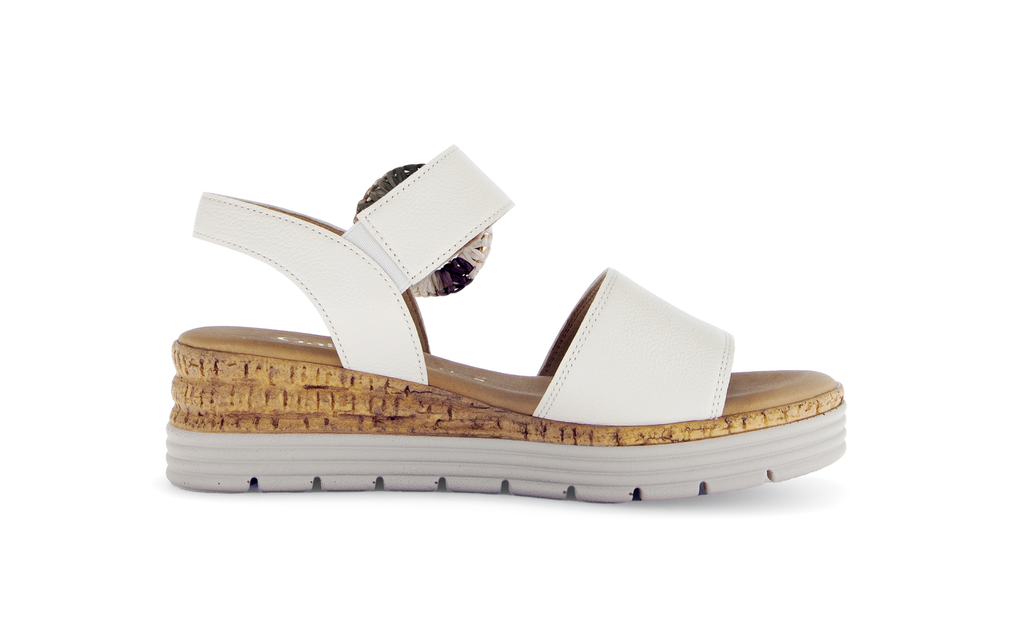 Gabor Comfort 82.706.52 Cream G Fit Slingback Sandals