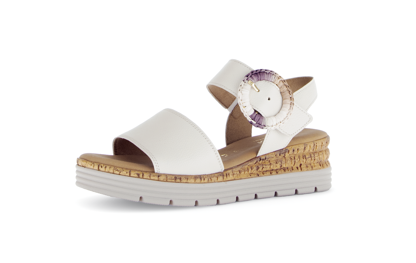 Gabor Comfort 82.706.52 Cream G Fit Slingback Sandals