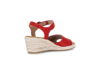 Gabor Comfort 82.710.38 Red G Fit Slingback Sandals