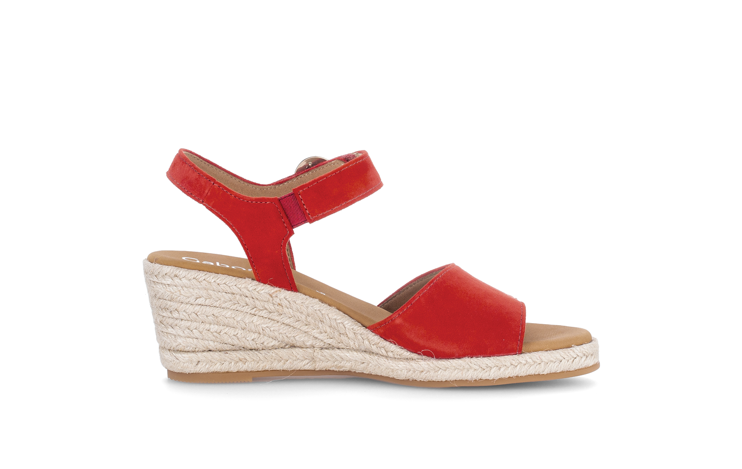Gabor Comfort 82.710.38 Red G Fit Slingback Sandals