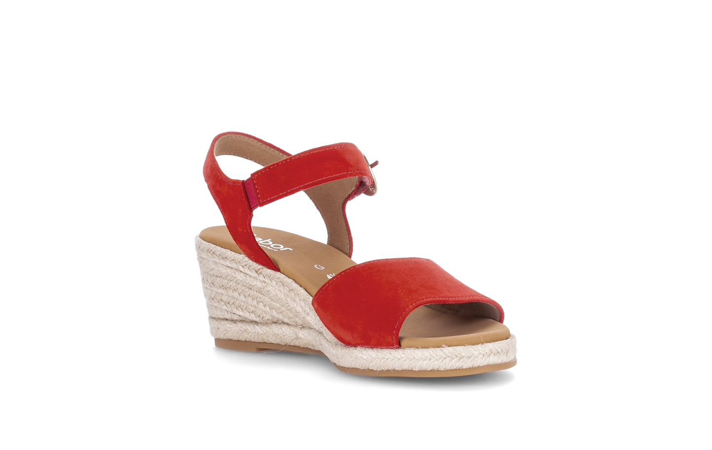 Gabor Comfort 82.710.38 Red G Fit Slingback Sandals