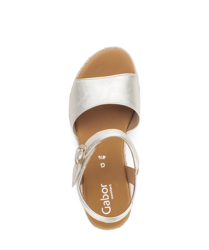 Gabor Comfort 82.710.81 Pearl G Fit Slingback Sandals