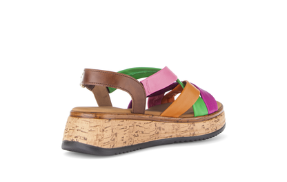 Gabor Comfort 82.743.25 Multicolour G Fit Slingback Sandals