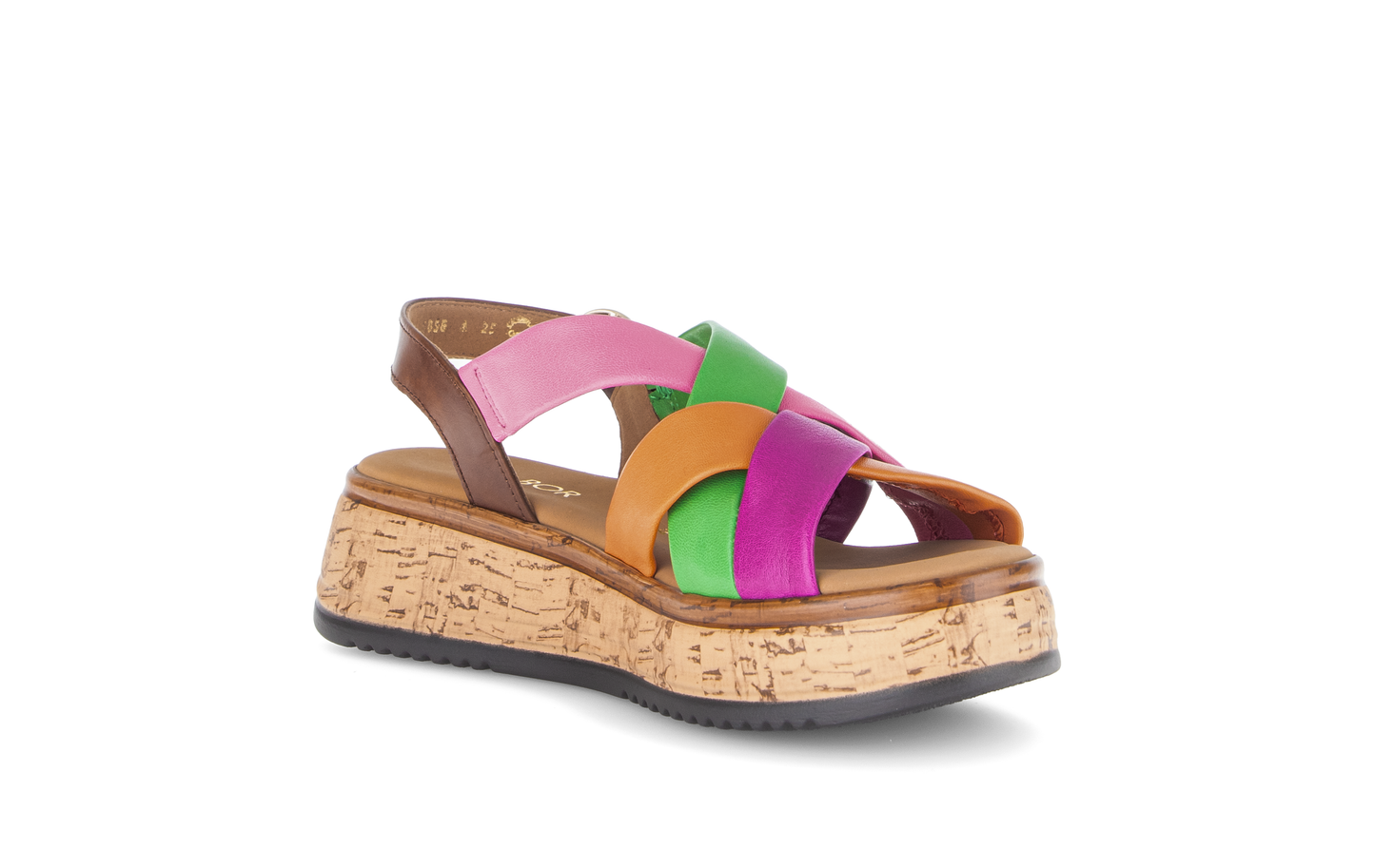 Gabor Comfort 82.743.25 Multicolour G Fit Slingback Sandals