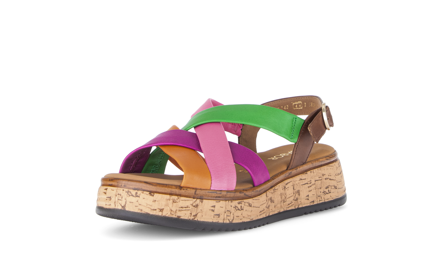 Gabor Comfort 82.743.25 Multicolour G Fit Slingback Sandals