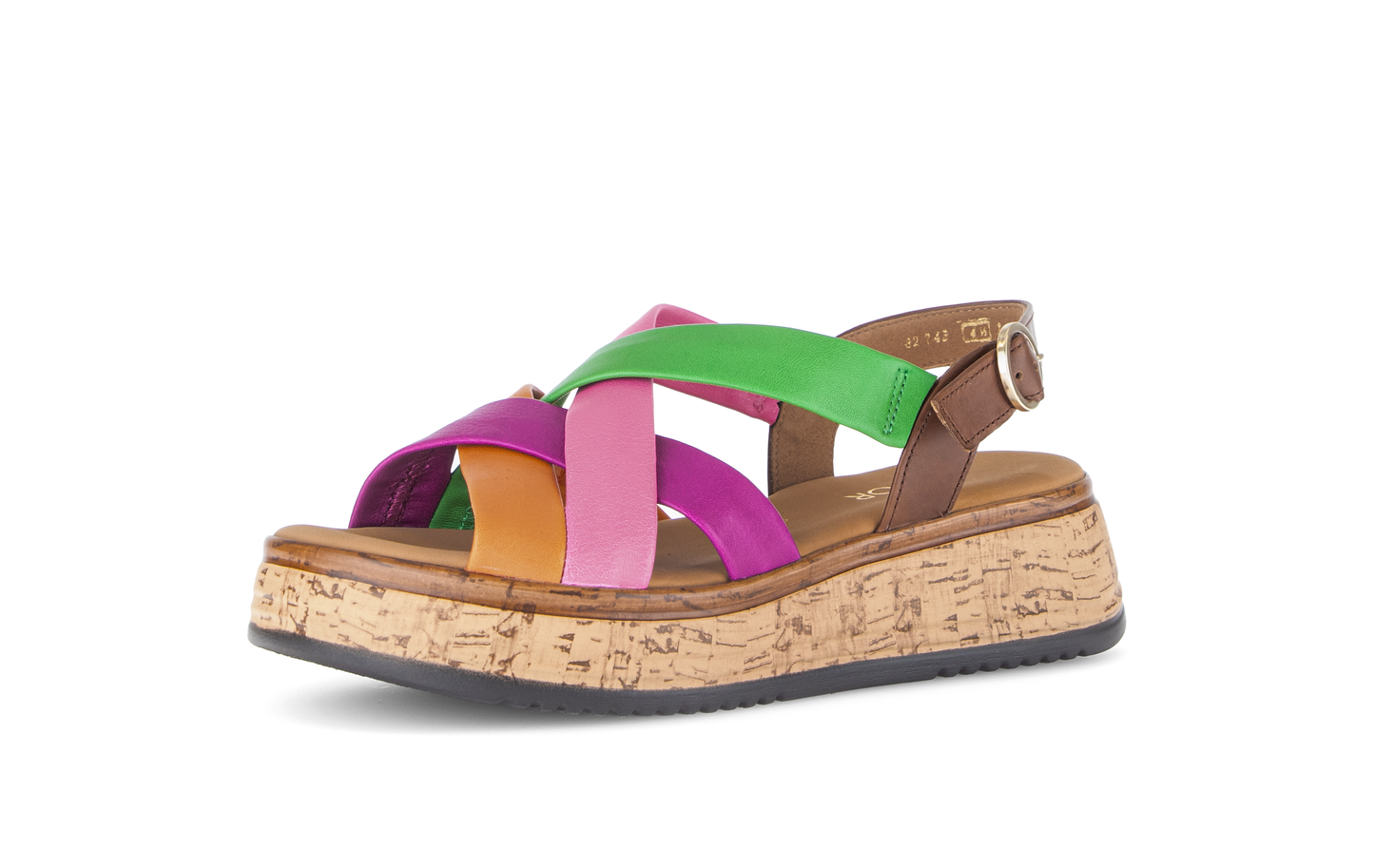 Gabor Comfort 82.743.25 Multicolour G Fit Slingback Sandals