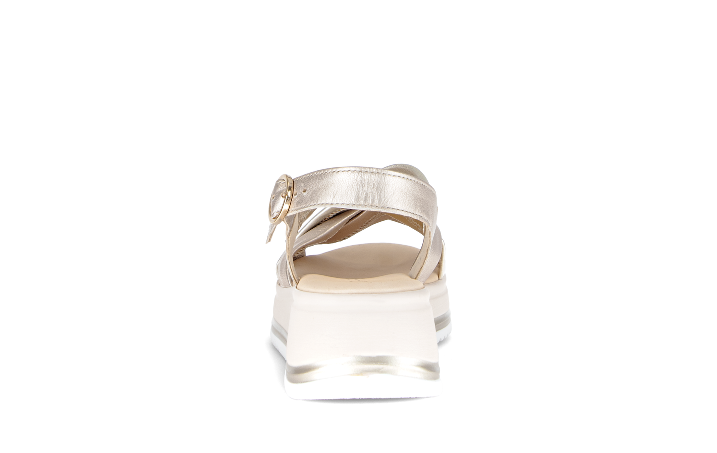 Gabor Comfort 82.743.83 Puder Gold G Fit Slingback Sandals