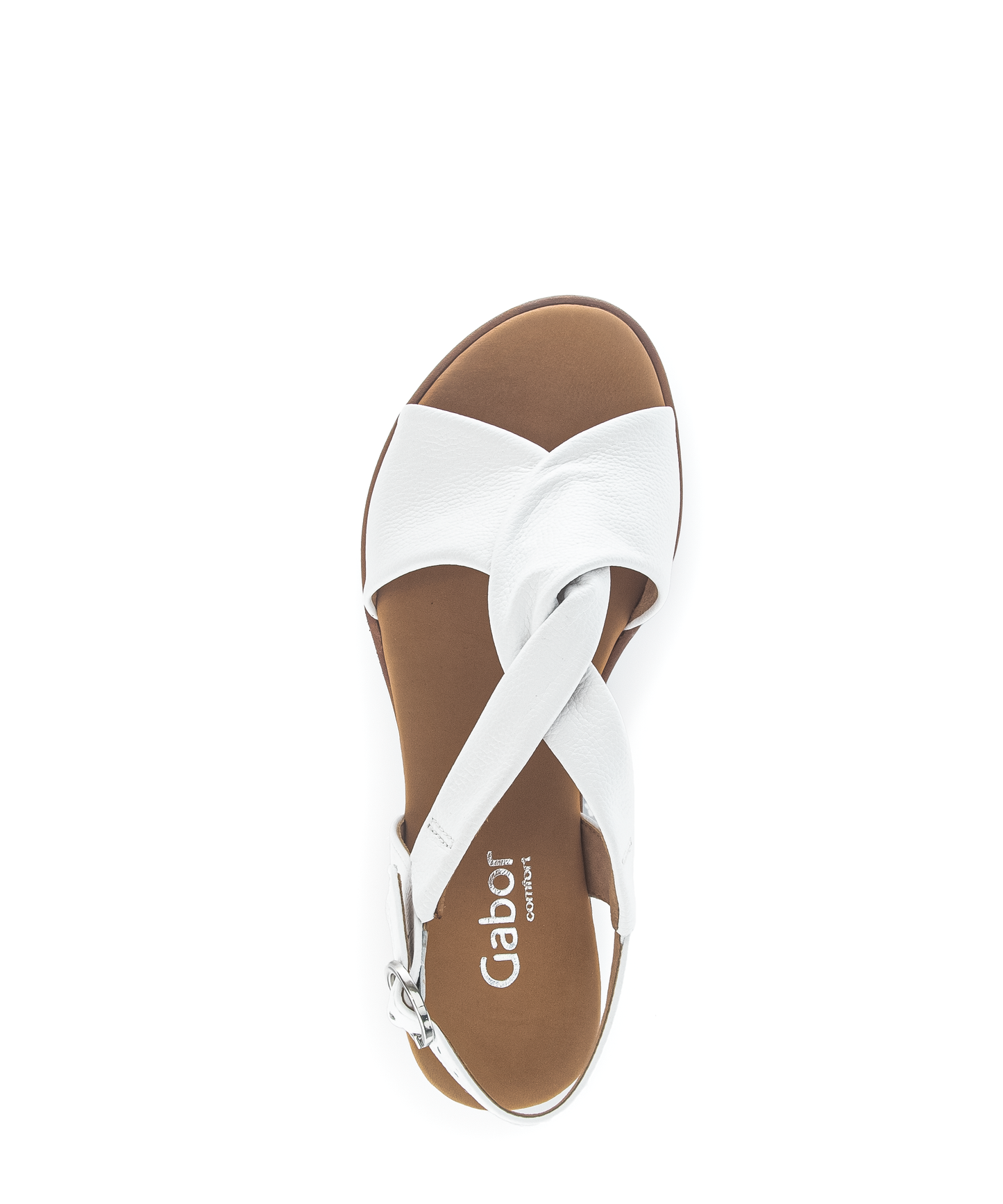 Gabor Comfort 82.751.50 White G Fit Slingback Sandals