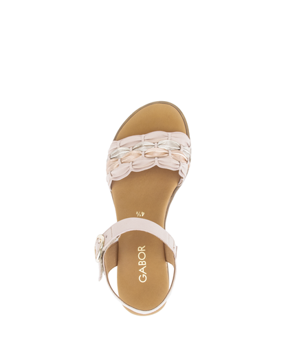 Gabor Comfort 82.758.24 Rouge Pink G Fit Slingback Sandals