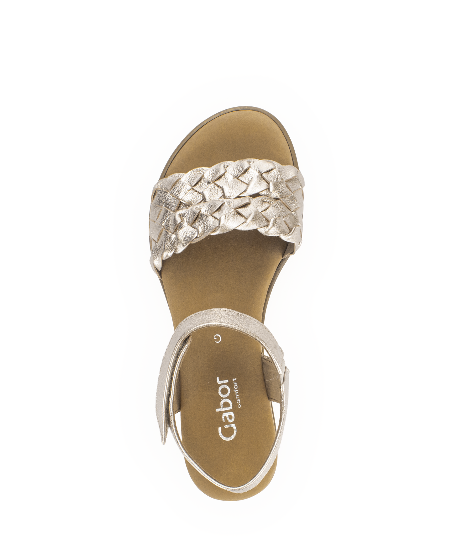Gabor Comfort 82.759.89 Gold G Fit Slingback Sandals