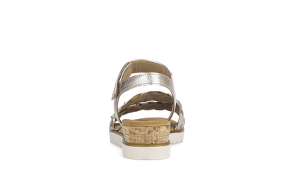 Gabor Comfort 82.759.89 Gold G Fit Slingback Sandals